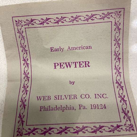 VINTAGE PEWTER CANDLESTICK HOLDERS - Picture 4 of 6